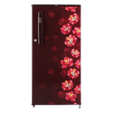 LG REFRIGERATOR-185 Ltr: New Model, Single Door Fridge: 1 Star Red Printed|| GL-B199OSTB