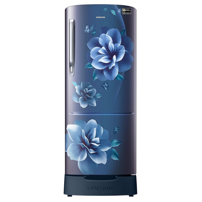 SAMSUNG REFRIGERATOR-183 Ltr: Digital Inverter Tech , Single Door Fridge: 3 Star Purple Printed|| RR20C1823CU