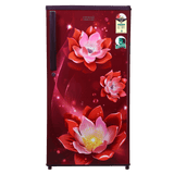 HAIER REFRIGERATOR: 185 Ltr, Single Door Refrigerator, 2 Star Red Floral|| HRD-2062CRN