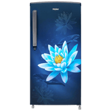 HAIER REFRIGERATOR-185 Ltr: , Single Door Fridge: 1 Star Floral|| HRD-2061SRN