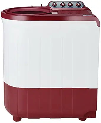 WHIRLPOOL WASHING MACHINE-8 Kg: Ace, Semi Automatic WM: Coral Red Plain|| ACE 7.8 Supersoak