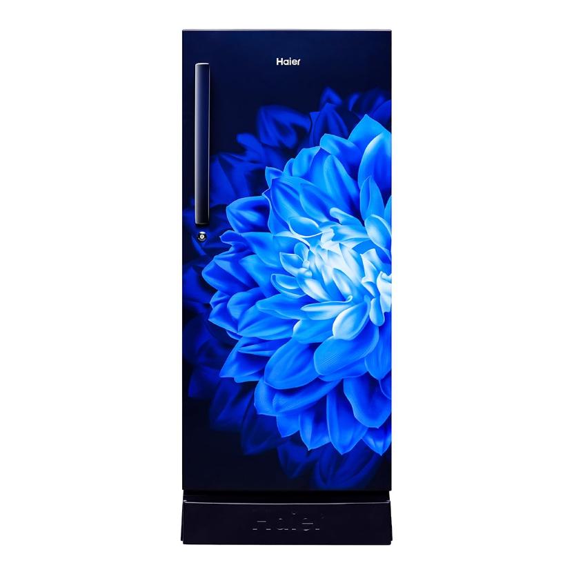 HAIER REFRIGERATOR, 190 Ltr, Single Door Refrigerator, 3 Star, Marine Dahelia|| HRD-2103CMD-P