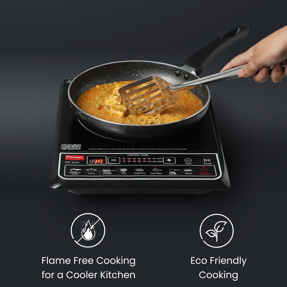 PRESTIGE INDUCTION: PIC 16.0 plus 2000 Watts Induction Cooktop