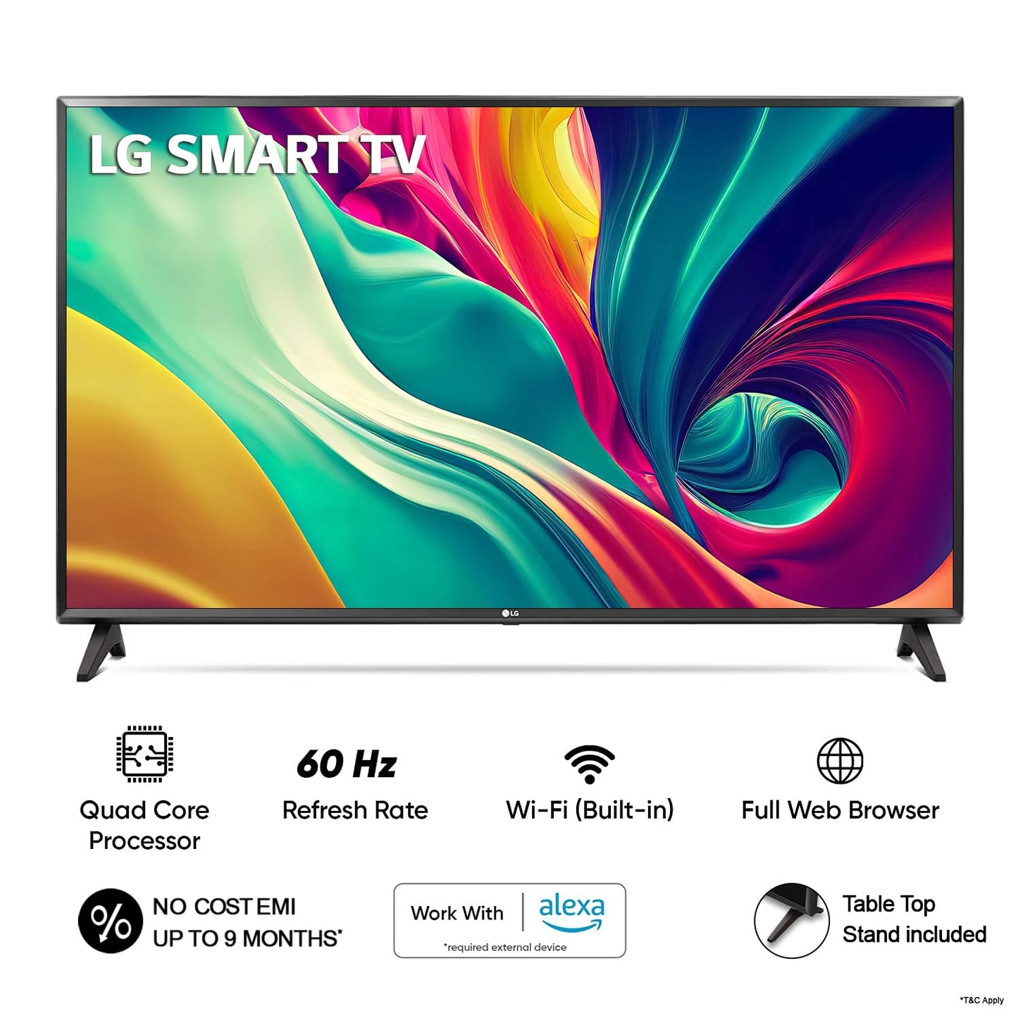 LG LED TV-32 inch: , Smart LED TV: Plain|| 32LM563