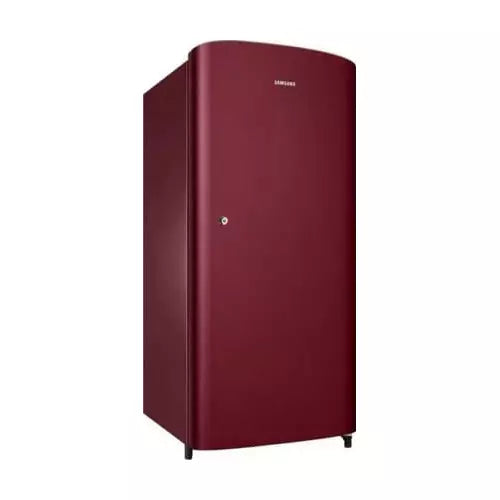SAMSUNG REFRIGERATOR-183 Ltr: , Single Door Fridge: 1 Star Scarlet Red Plain|| RR19C20CZRH/NL