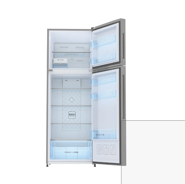 HAIER REFRIGERATOR-240 Ltr: Double Door Fridge: 2 Star Steel Plain|| HRF-2902ERO