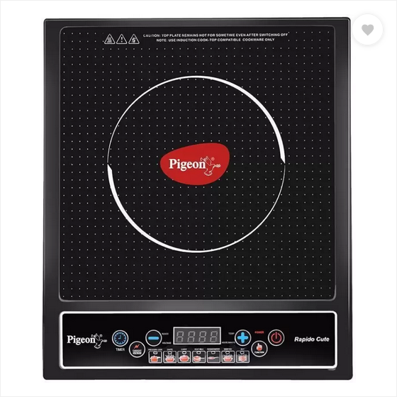 PIGEON INDUCTION- : 1800 W: Black & Red|| RapidoCute