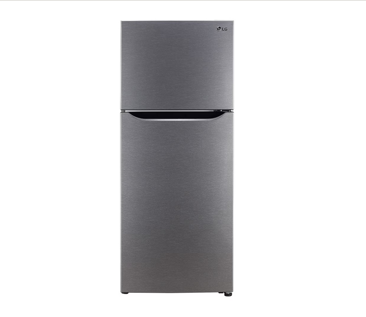 LG REFRIGERATOR-242 Ltr: ,Double Door Fridge: 2 Star Steel Plain|| GL-N292BDSY