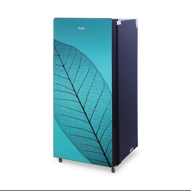HAIER REFRIGERATOR, 185 Ltr, Single Door Refrigerator, 2 Star, Blue Printed|| HRD 2062CHG-N