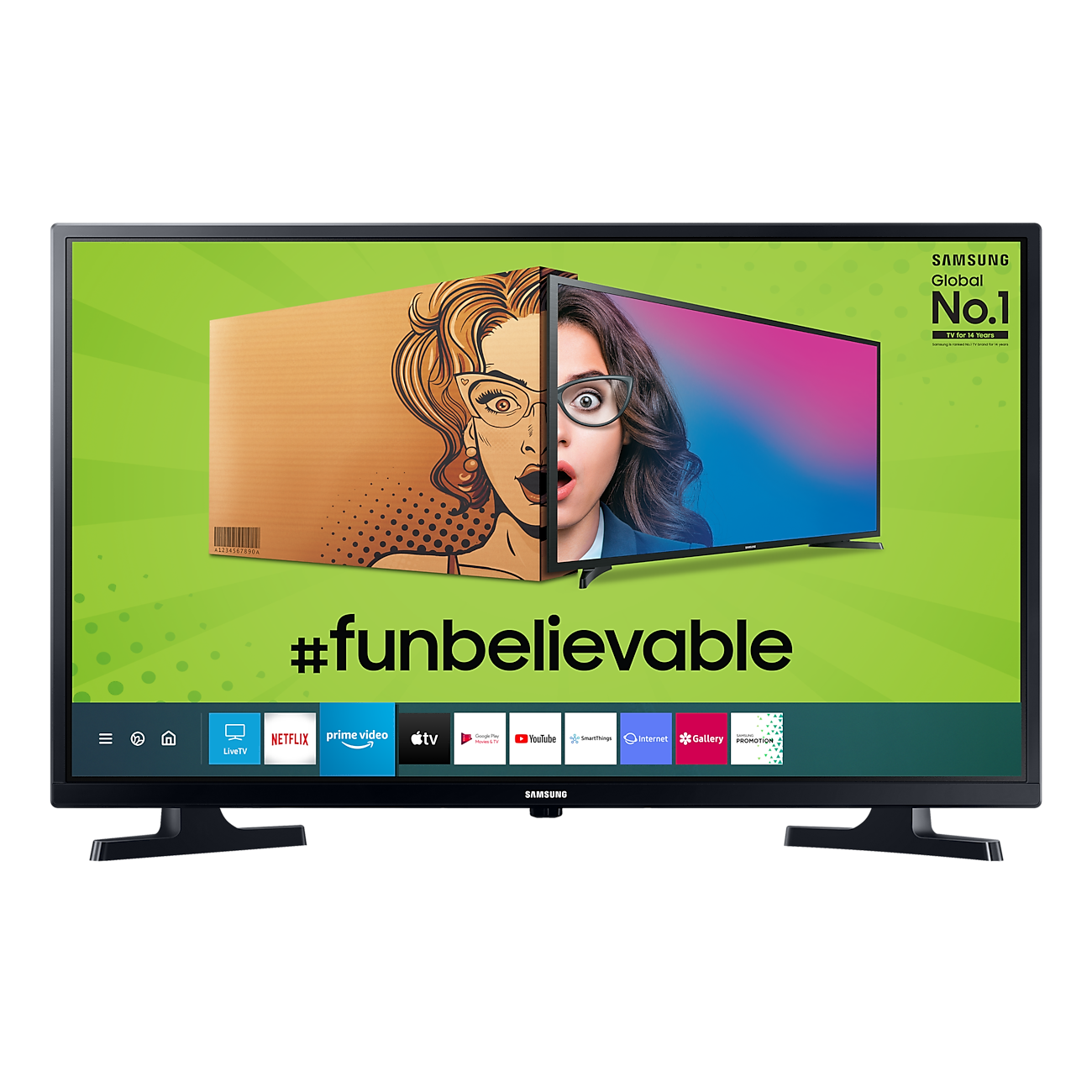SAMSUNG LED TV-32 inch: , Smart LED TV: Plain|| UA32T4310BKXXL