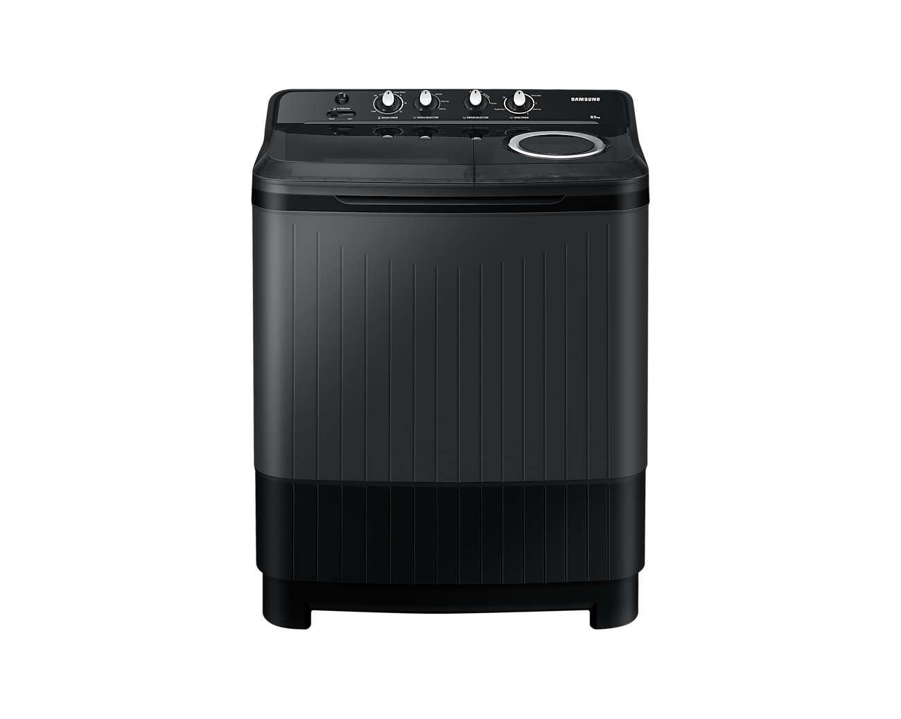 SAMSUNG WASHING MACHINE-8.5 Kg: , Semi Automatic WM: 5 Star Plain|| WT85B4200GD/TL