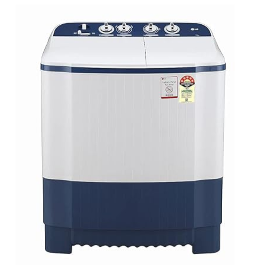 LG WASHING MACHINE-7 kg: , Semi Automatic WM: 5 Star Dark Grey Plain|| P7010NBAZ