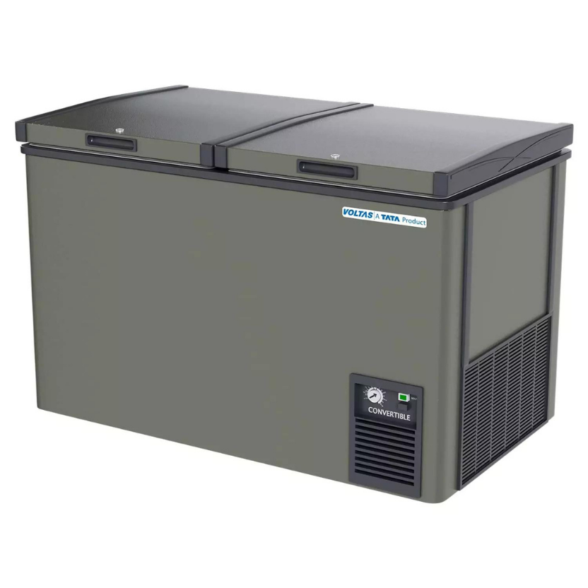 VOLTAS DEEP FREEZER-320 Ltr: GSL, : Plain|| 320Ltr DD Convertible