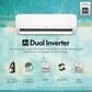 LG AC -1.5 Ton: Split Inverter AC: 3 Star Plain|| 1TXNQ18DNXE2