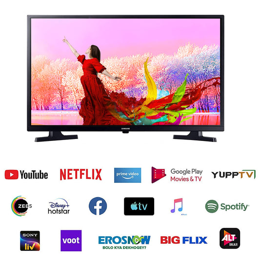SAMSUNG LED TV-32 inch: , Smart LED TV: Plain|| UA32T4380AKXXL