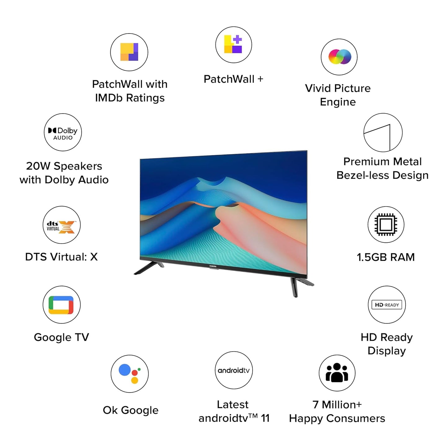 Xiaomi SMART TV A32 GOOGLE TV