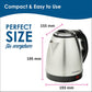 CROMPTON KETTLE: Electric Kettle 1.5 L || ACGEK-INSTADELT1.5