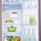 SAMSUNG REFRIGERATOR, 183 Ltr, 5 Star, Camellia Blue Floral with Base Stand, RR20D2825CR/NL