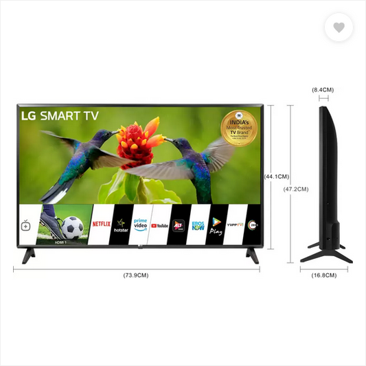 LG LED TV: 32 inch, Smart LED TV, Black|| 32LM560BPTC.ATR