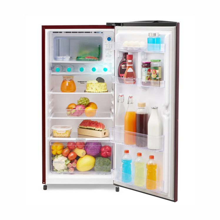 VOLTAS REFRIGERATOR: 175 Ltr, Beko 2 Star Aria Wine Floral || RDC208D/SOAWE