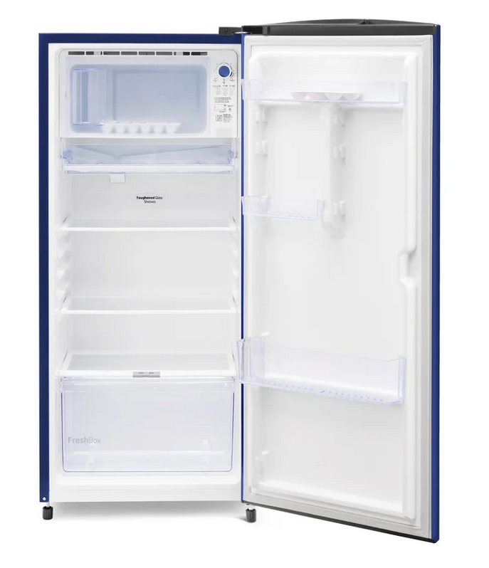 VOLTAS REFRIGERATOR: 175 Ltr, Beko 2 Star Peony Blue Floral || RDC208D/SOPBE