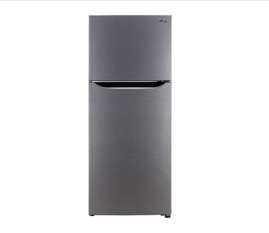 LG REFRIGERATOR-242 Ltr: ,Double Door Fridge: 2 Star Steel Plain|| GL-N292BDSY