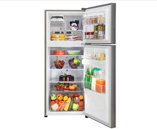 LG REFRIGERATOR-242 Ltr: ,Double Door Fridge: 2 Star Steel Plain|| GL-N292BDSY