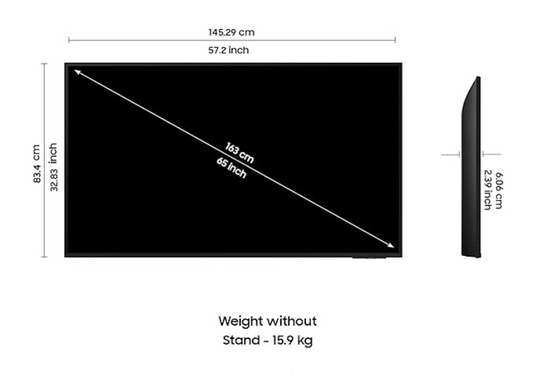 SAMSUNG LED TV-55 inch: , Smart LED TV: Plain|| UA55DU7000KLXL