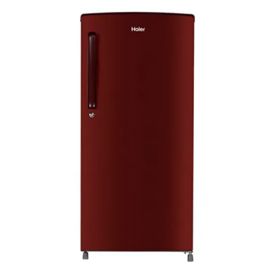 HAIER REFRIGERATOR, 175 Ltr, Single Door Fridge; 2 Star, Plain HRD-1962BBRN