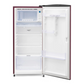 VOLTAS REFRIGERATOR: 175 Ltr, Beko 1 Star Wine Floral || RDC208E/SOPWE