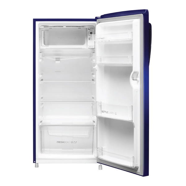 HAIER REFRIGERATOR, 185 Ltr, Single Door Refrigerator, 2 Star, Blue Printed|| HRD 2062CMN-N