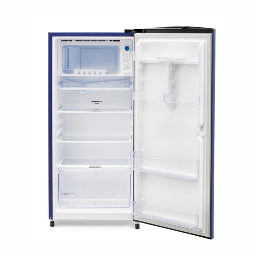 VOLTAS REFRIGERATOR: 185 Ltr, Beko 3 Star Blue Floral || RDC220C/SOBFE