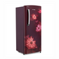 VOLTAS REFRIGERATOR: 185 Ltr, Beko 3 Star Wine Floral || RDC220C/SODWE