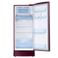 SAMSUNG REFRIGERATOR-183 Ltr: , Single Door Fridge: 4 Star Poppy Red Printed|| RR20C1824HN/HL